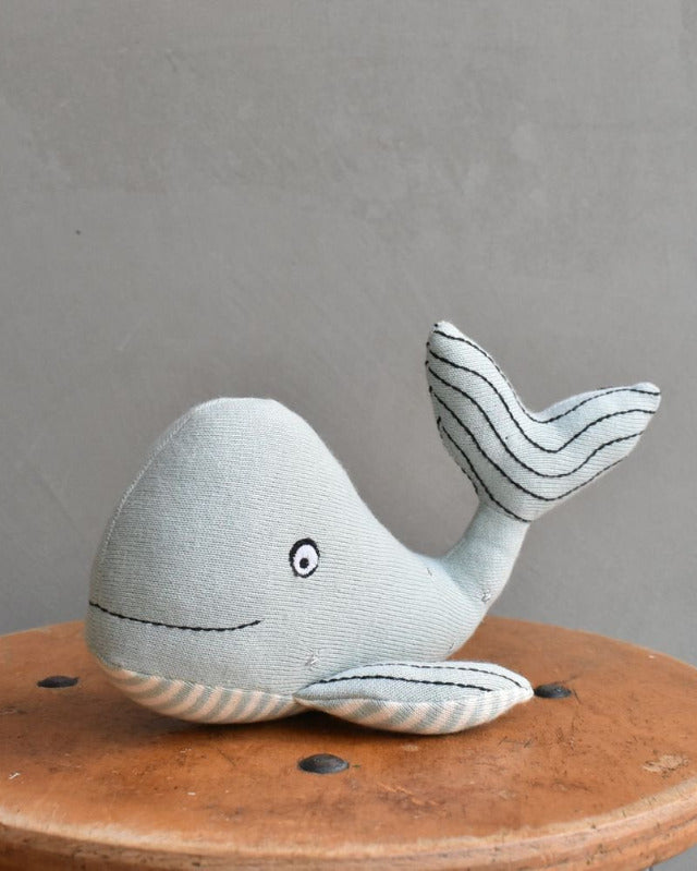 【バーンストア】Best Years / organic cotton sea green whale toy