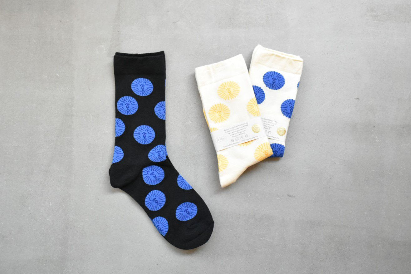 【バーンストア】WARMGREY TAIL / LION SOCKS