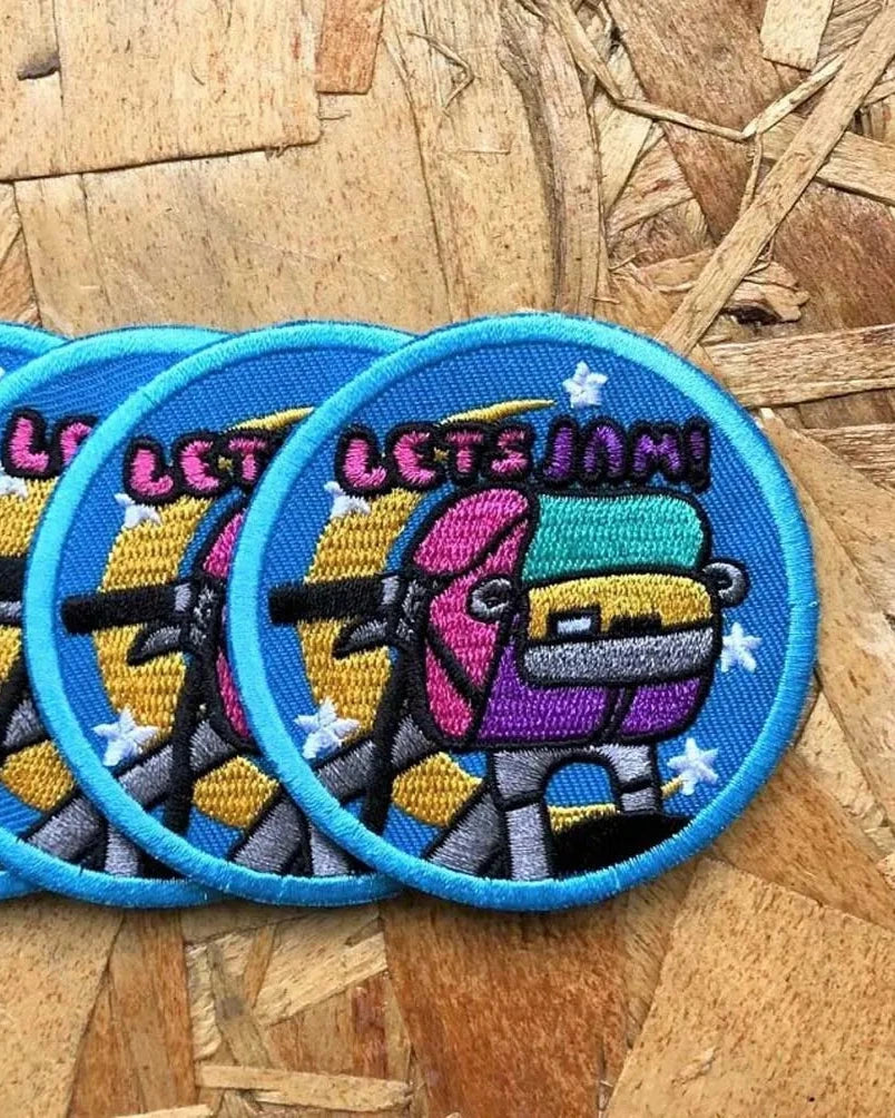 【バーンストア】ROAD RUNNER BAGS/ LET'S JAM! パッチ