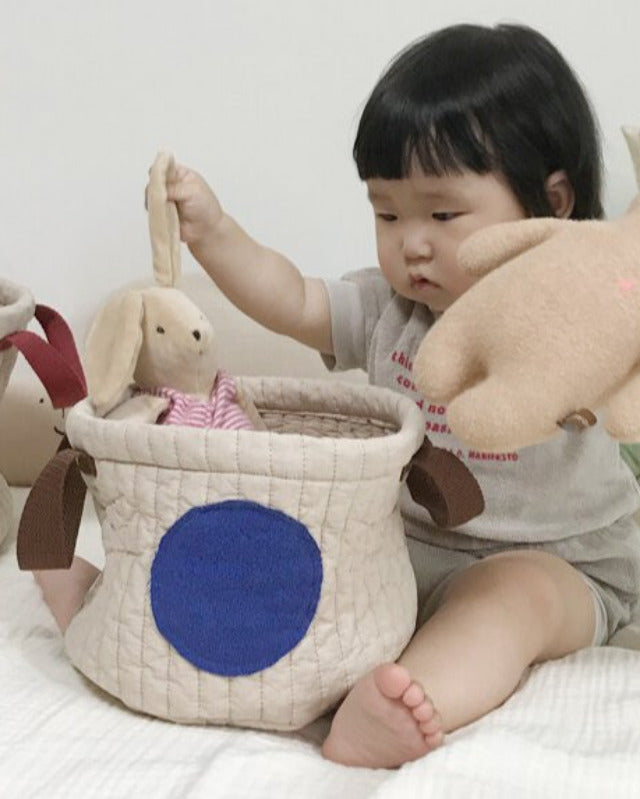 【バーンストア】mon ete / Collage Basket - S