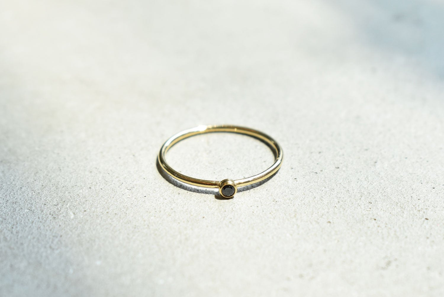 【バーンストア】GO RINGS / Black Bezel Ring