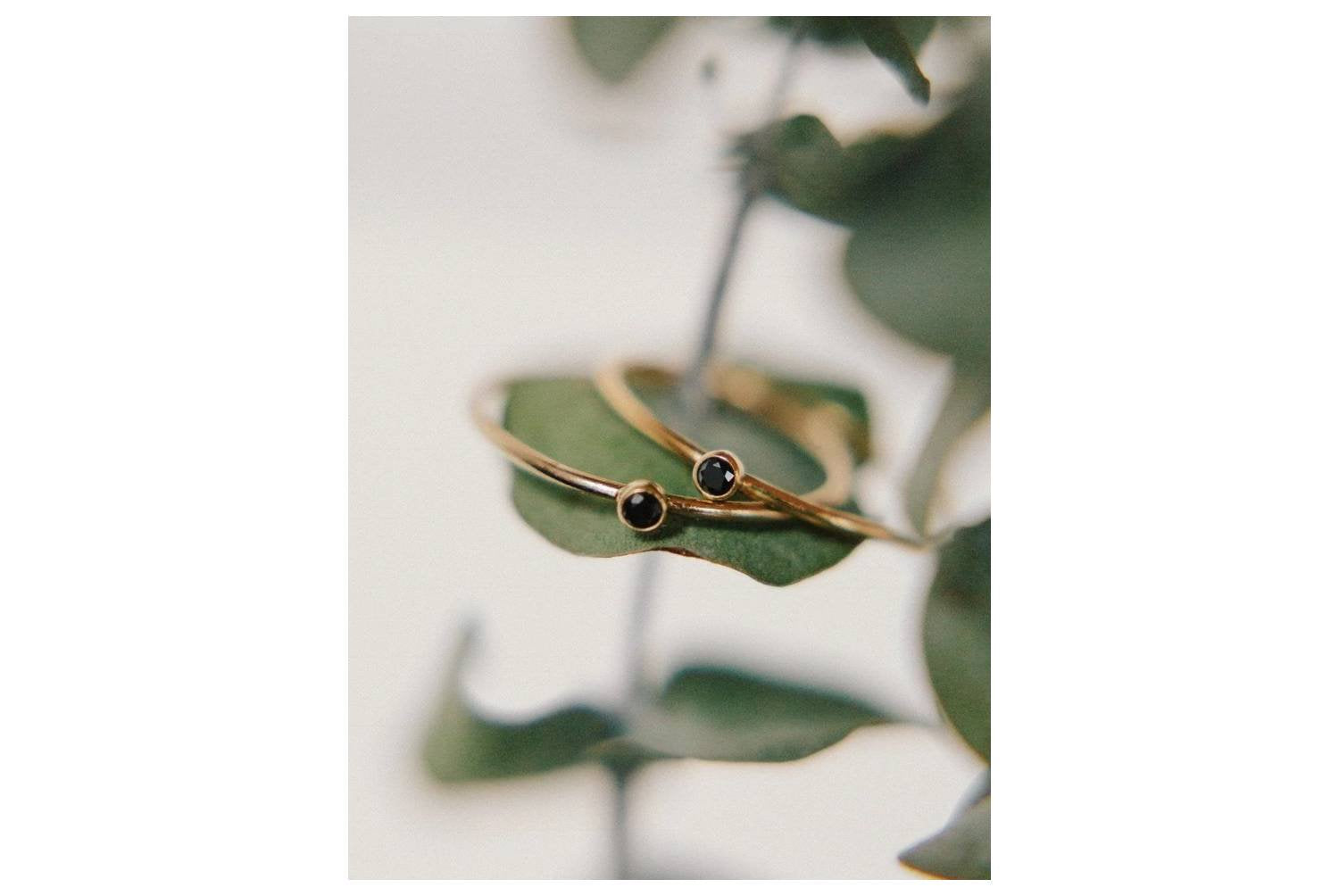 【バーンストア】GO RINGS / Black Bezel Ring