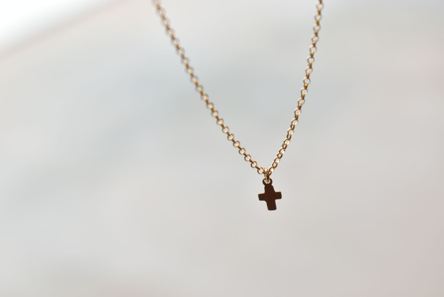 【バーンストア】GO RINGS / Tiny Cross Necklace