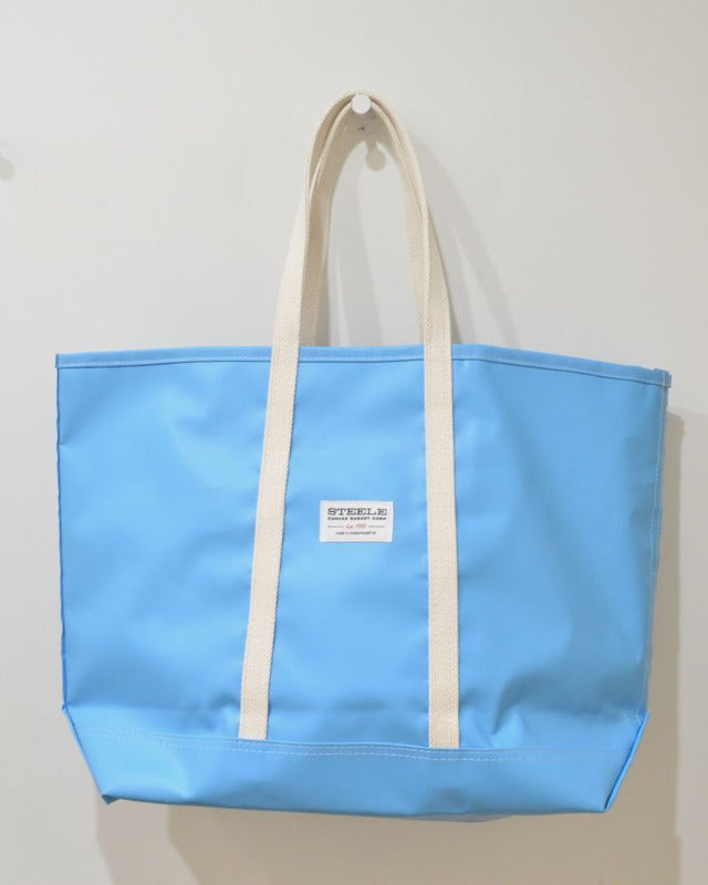 【バーンストア】STEELE CANVAS BASKET / Light Blue Steeletex Beach Tote