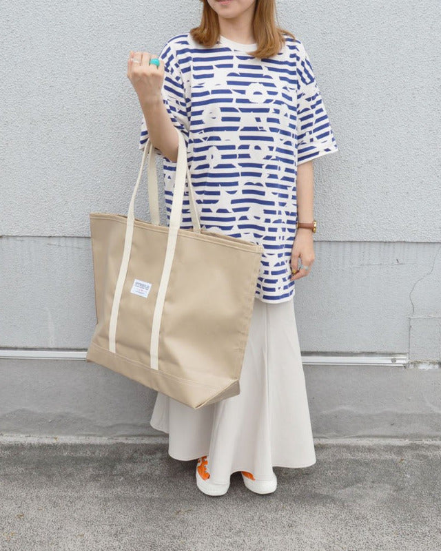 【バーンストア】STEELE CANVAS BASKET / Tan Steeletex Beach Tote
