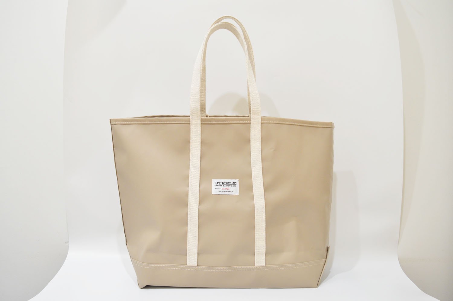 【バーンストア】STEELE CANVAS BASKET / Tan Steeletex Beach Tote