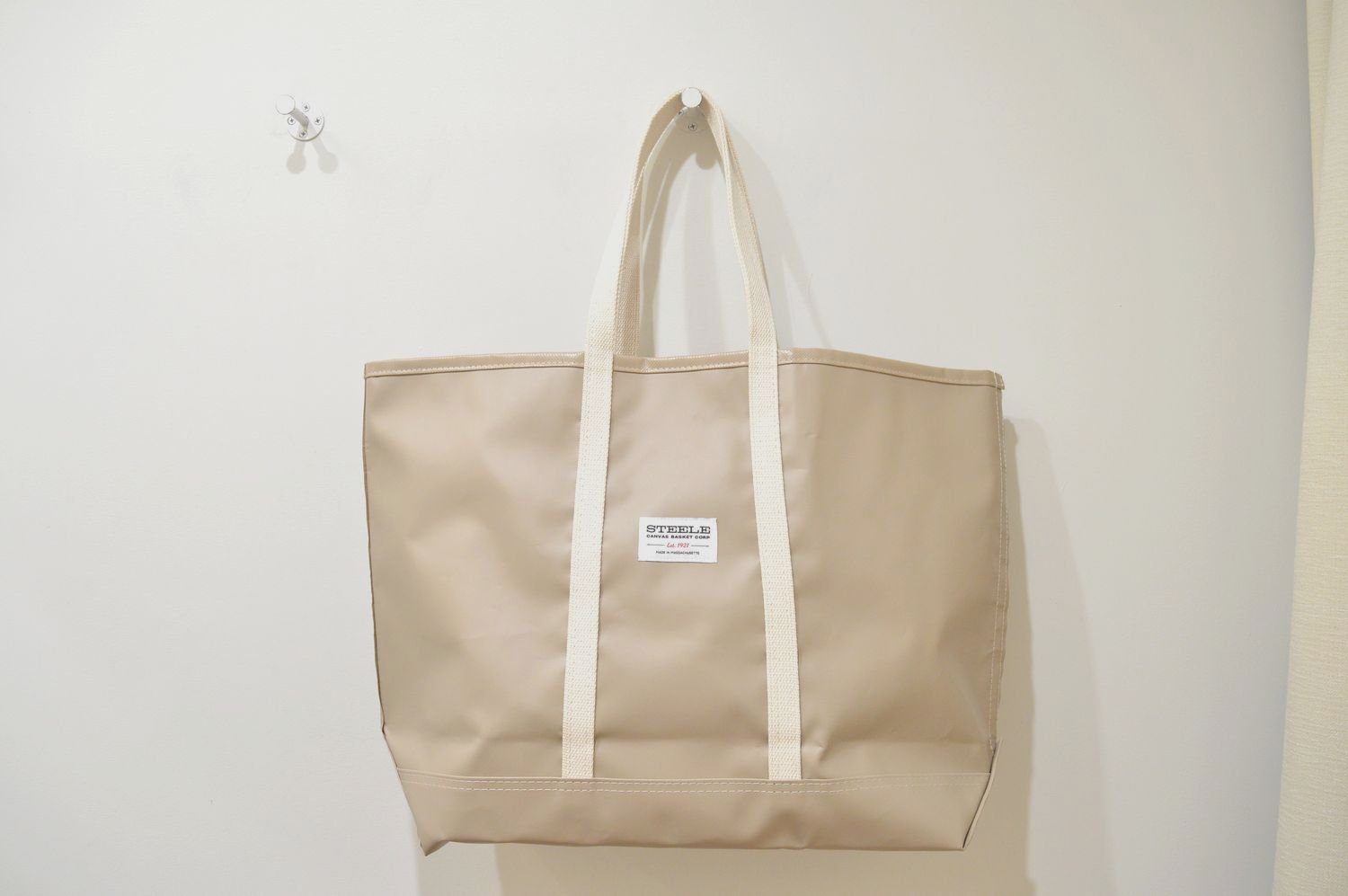 【バーンストア】STEELE CANVAS BASKET / Tan Steeletex Beach Tote