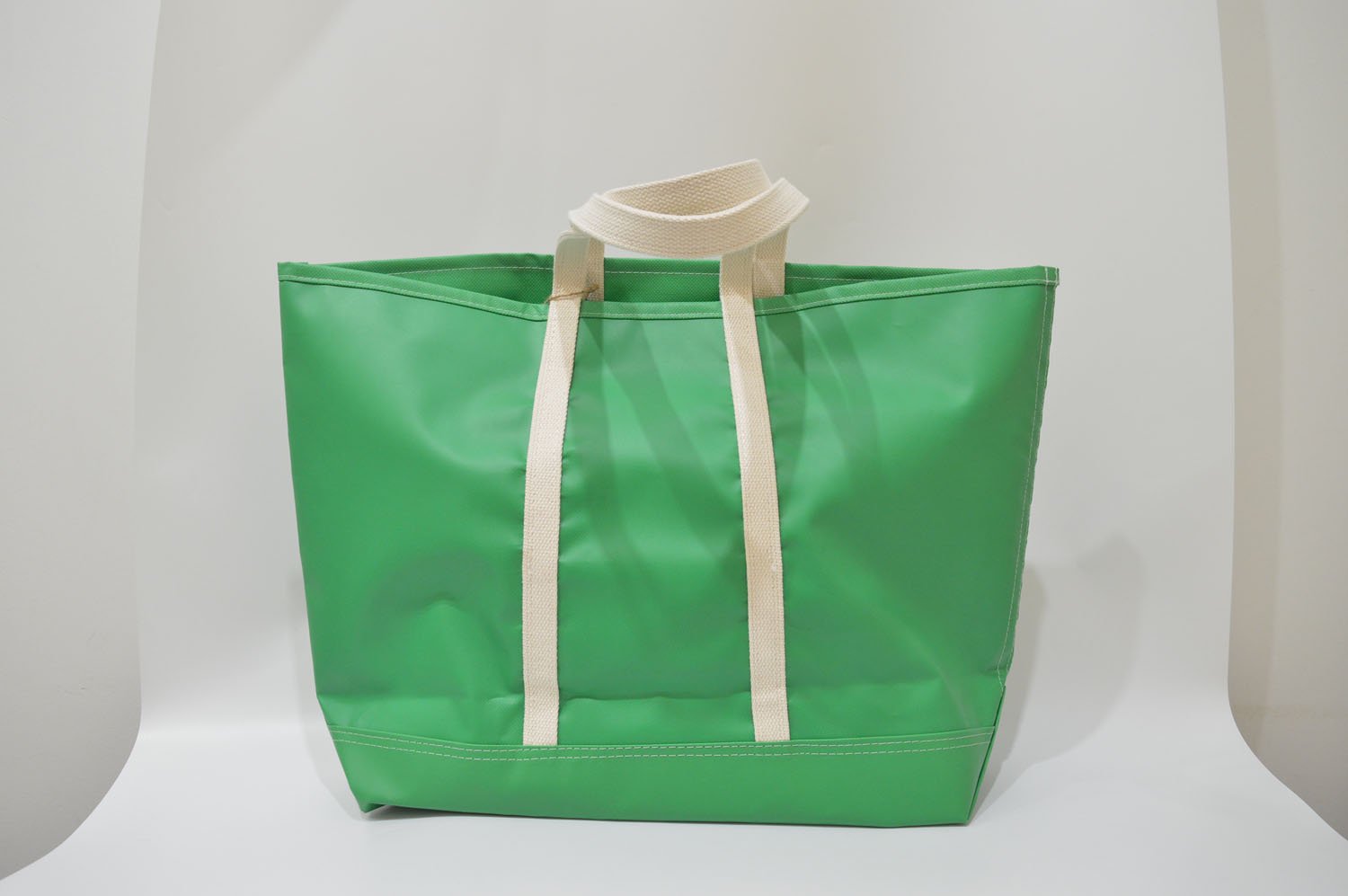 【バーンストア】STEELE CANVAS BASKET / Lime Green Beach Tote