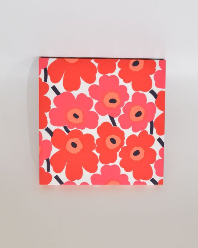 【マリメッコ】Mini Unikko  ファブリックボード 30×30cm 52239000050
