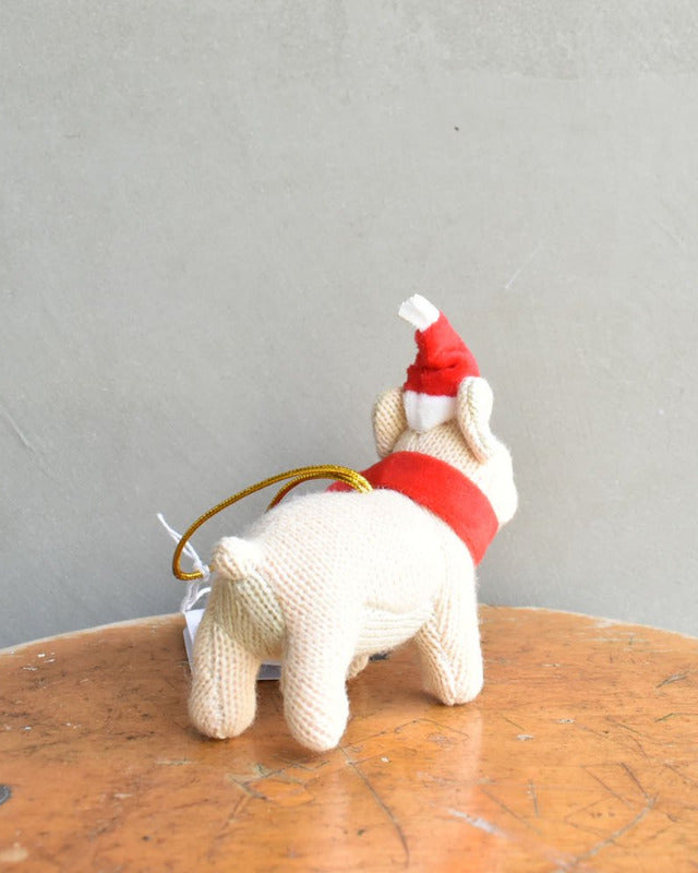 【バーンストア】Best Years / Bull Dog Christmas Ornament
