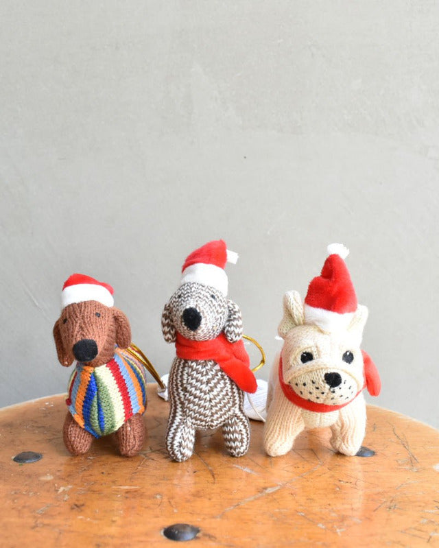 【バーンストア】Best Years / Bull Dog Christmas Ornament