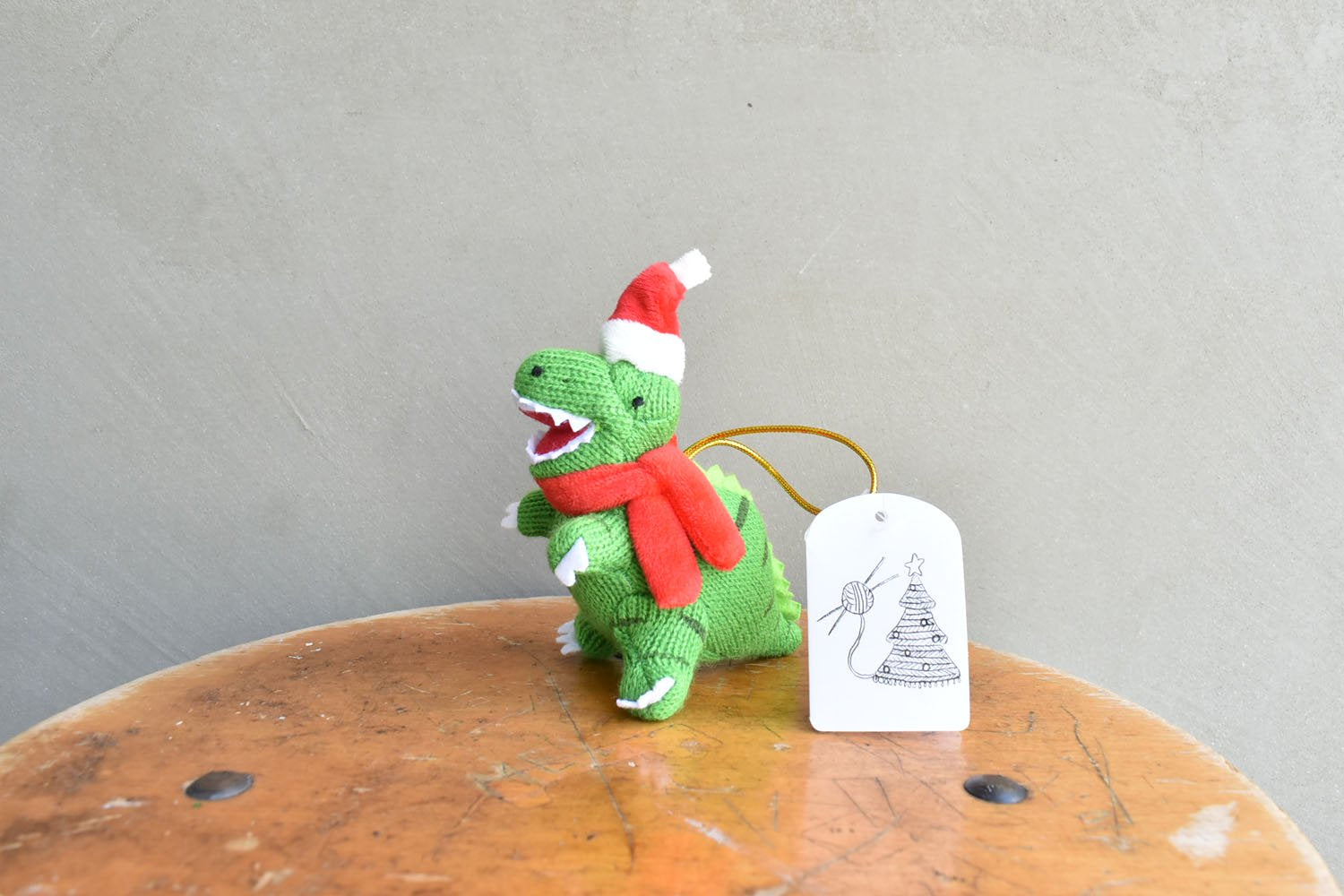 【バーンストア】Best Years /  T Rex Christmas Ornament