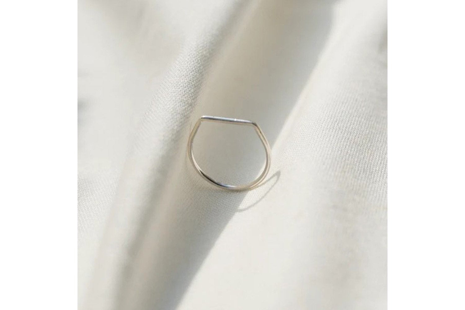 【バーンストア】 studio adorn / Straight Edge Stacking Ring リング SA720622