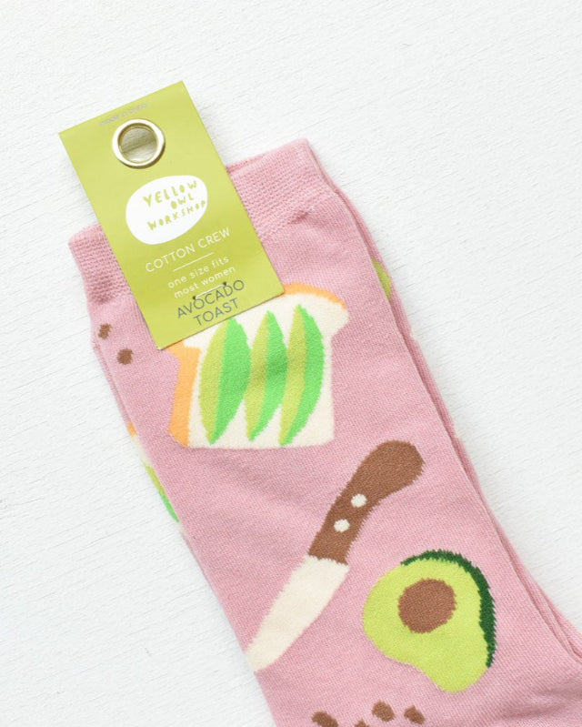 【バーンストア】Yellow Owl Workshop / Avocado Toast Crew Socks