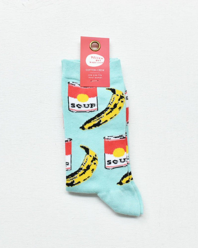 【バーンストア】Yellow Owl Workshop / Pop Art Crew Socks
