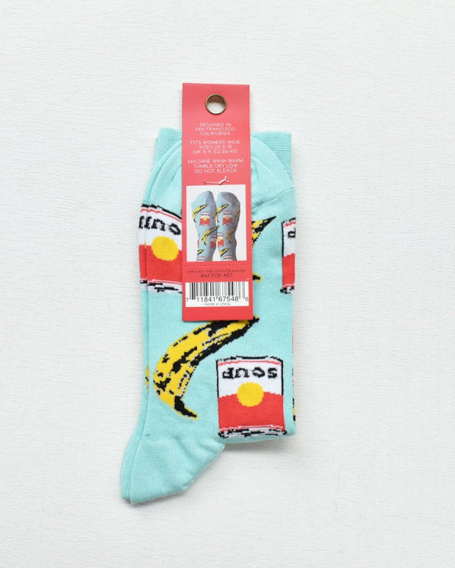 【バーンストア】Yellow Owl Workshop / Pop Art Crew Socks