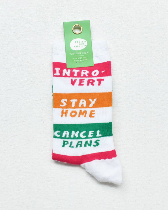 【バーンストア】 Yellow Owl Workshop / Introvert Crew Socks