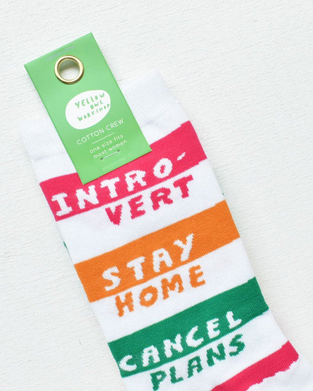 【バーンストア】 Yellow Owl Workshop / Introvert Crew Socks