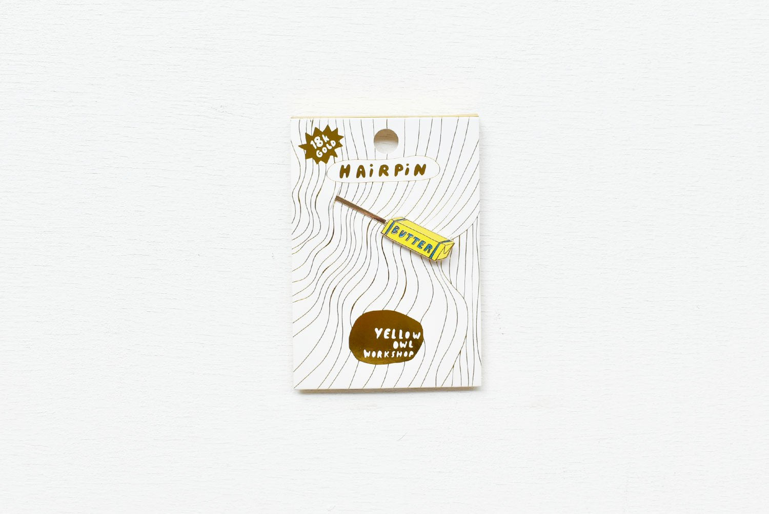 【バーンストア】 Yellow Owl Workshop / Butter Hairpin