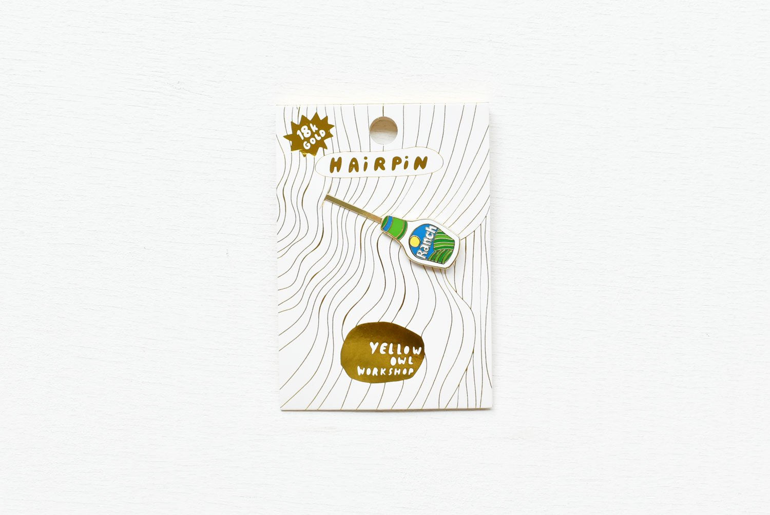 【バーンストア】 Yellow Owl Workshop / Ranch Hairpin