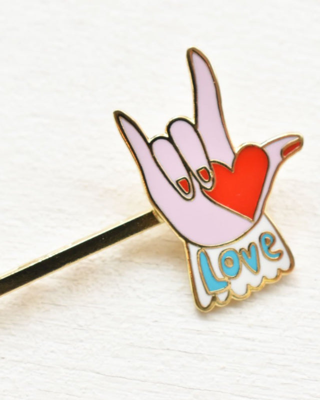 【バーンストア】 Yellow Owl Workshop / Love Hairpin
