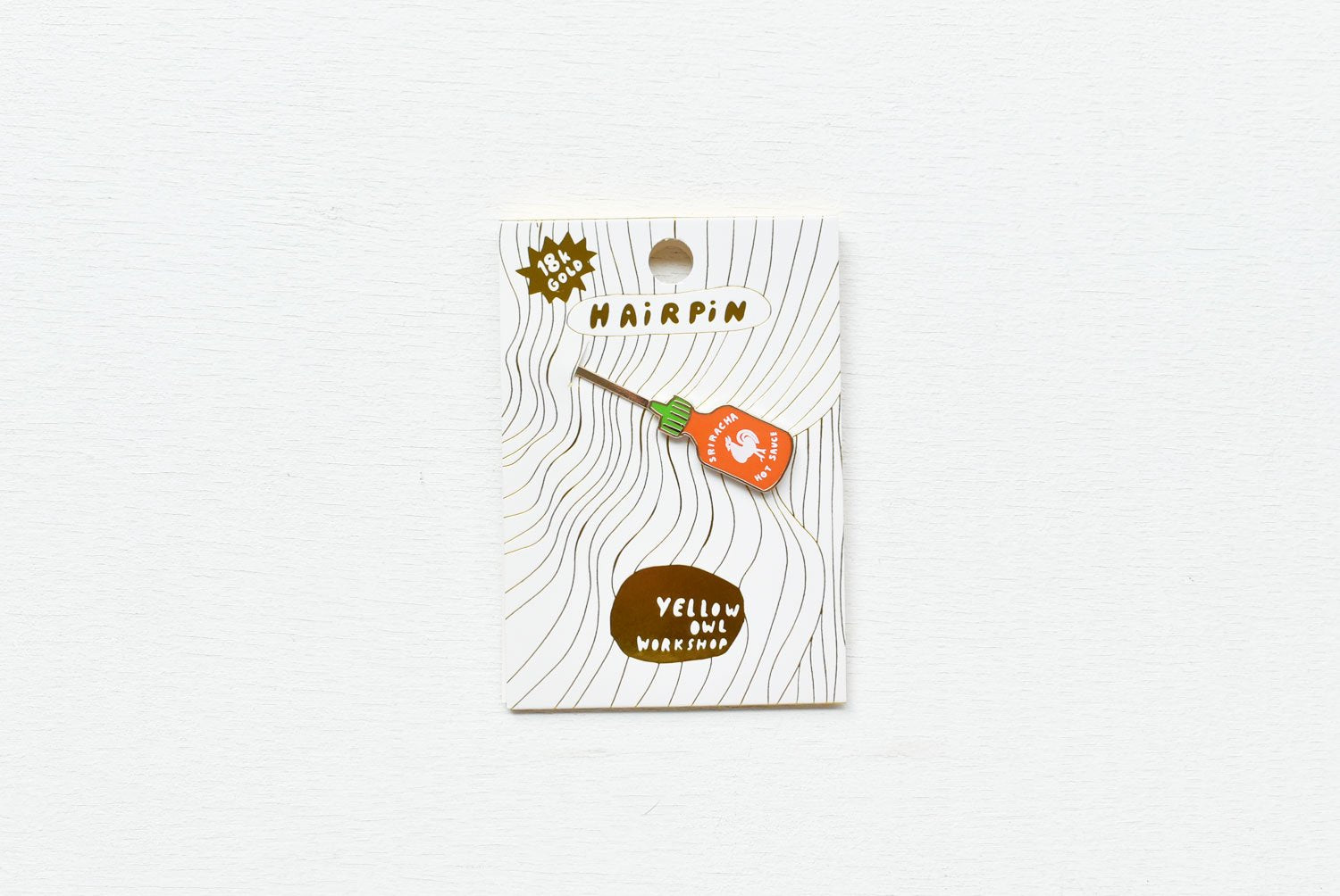 【バーンストア】 Yellow Owl Workshop / Sriracha Hairpin