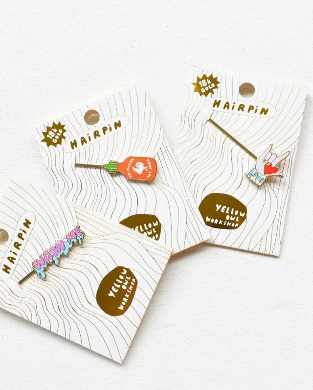 【バーンストア】 Yellow Owl Workshop / Wash Me Hairpin