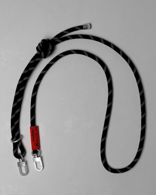 topologie / 8.0mm Rope 【ストラップ単体】(Black Reflective)