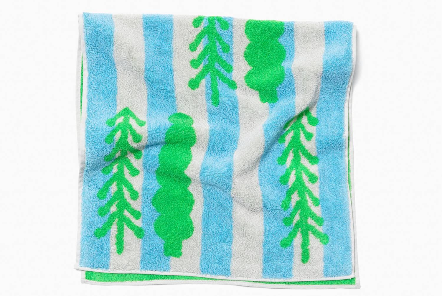 【バーンストア】WARMGREY TAIL / TREES TOWEL - GREEN