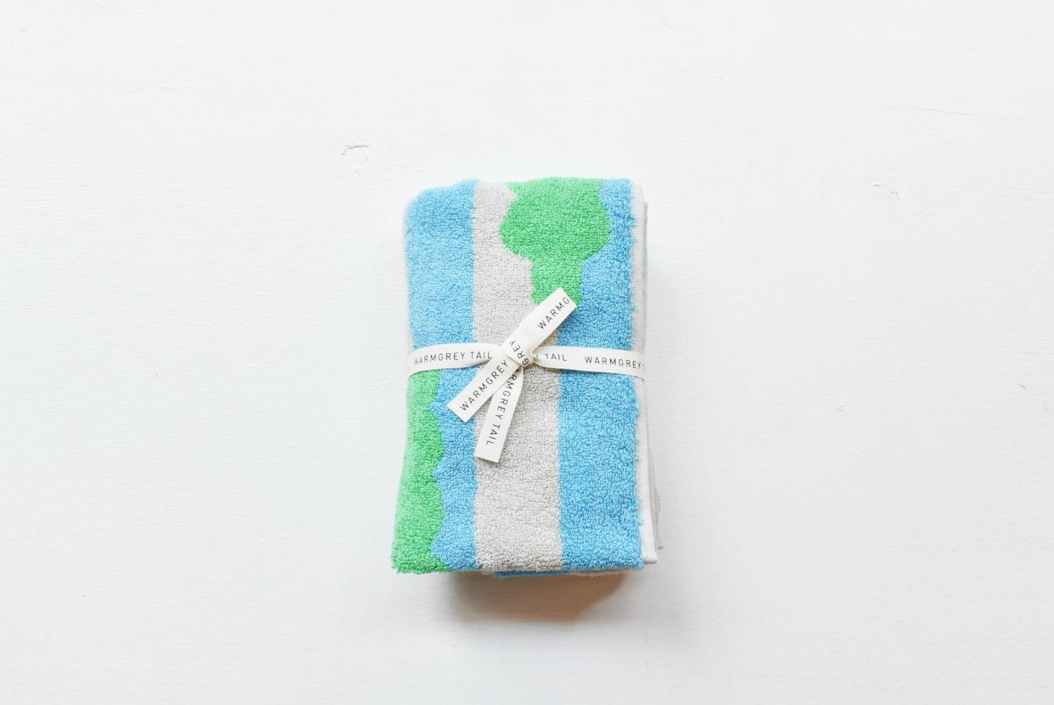 【バーンストア】WARMGREY TAIL / TREES TOWEL - GREEN