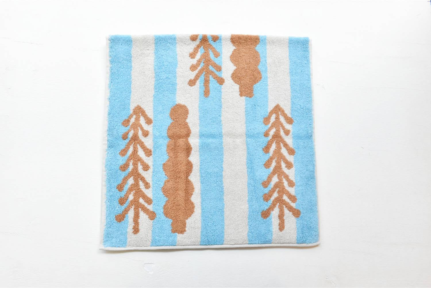 【バーンストア】WARMGREY TAIL / TREES TOWEL - BROWN