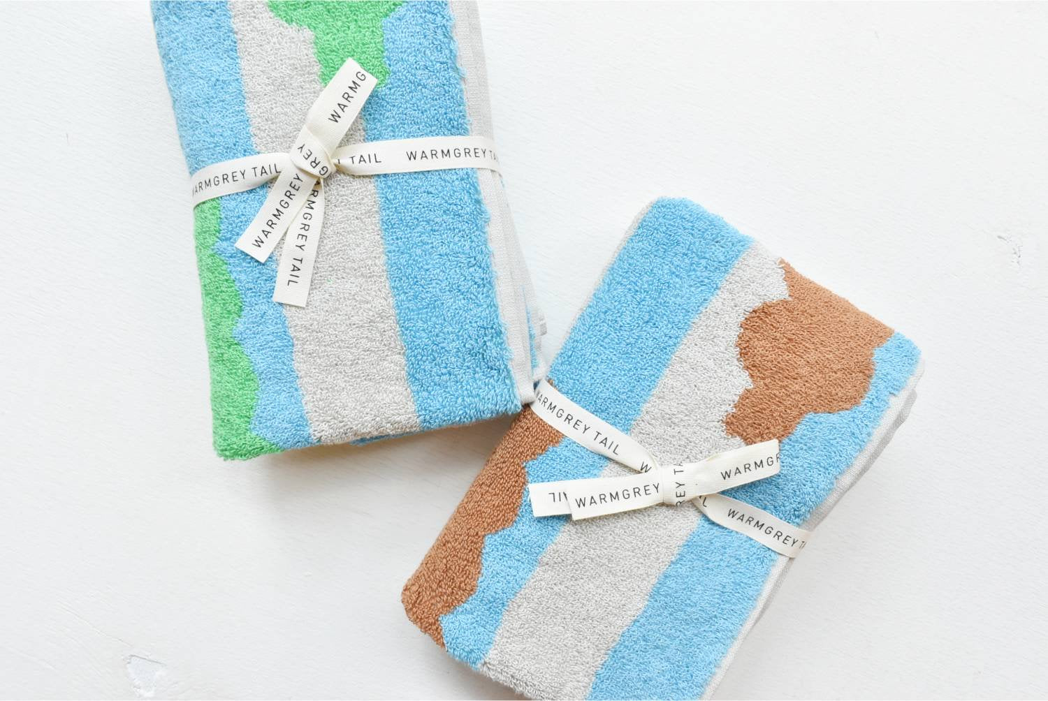 【バーンストア】WARMGREY TAIL / TREES TOWEL - BROWN