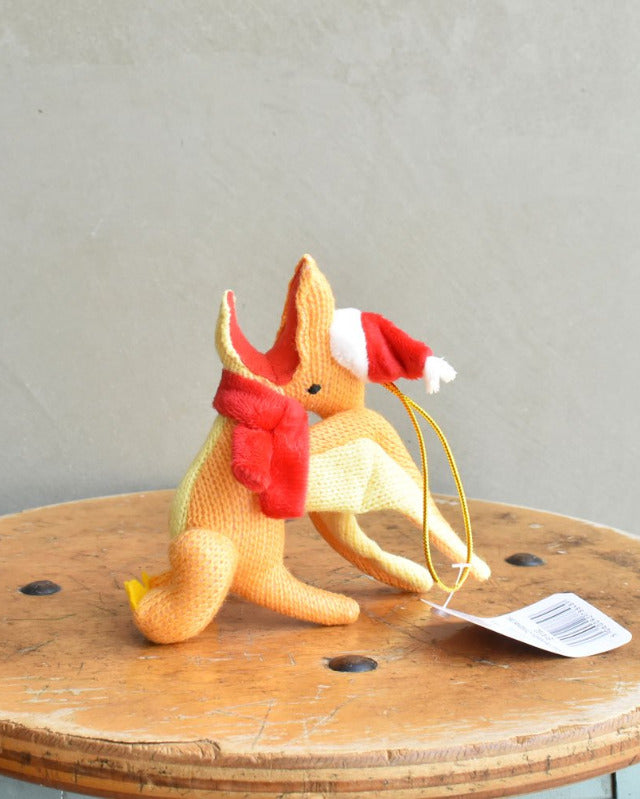 【バーンストア】Best Years / Knitted Yellow Pterodactyl Xmas Decoration