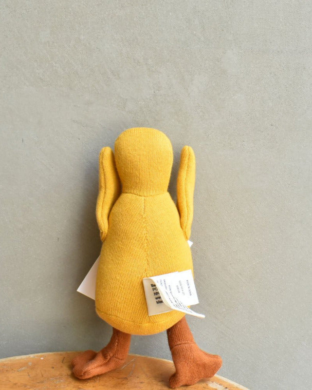 【バーンストア】Best Years / Knitted Organic Cotton Small Yellow Duck Toy