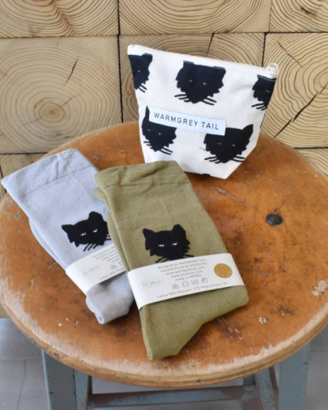 【バーンストア】WARMGREY TAIL / WOLF STANDING POUCH [S]