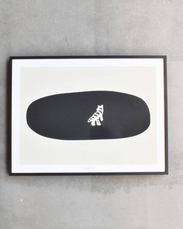 【バーンストア】WARMGREY TAIL / CIRCLE & TIGER POSTER 300mm x 400mm