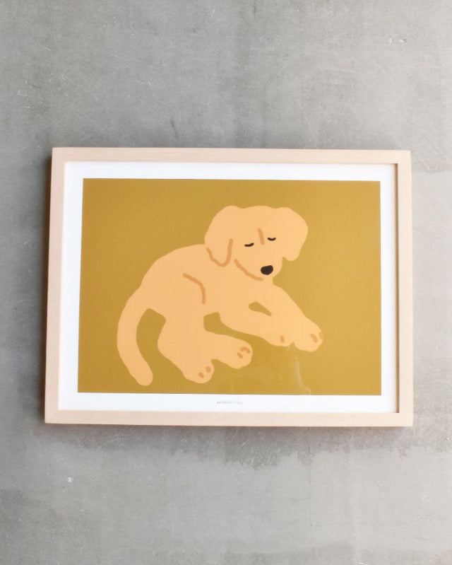 【バーンストア】WARMGREY TAIL / SLEEPING DOG  POSTER 300mm x 400mm