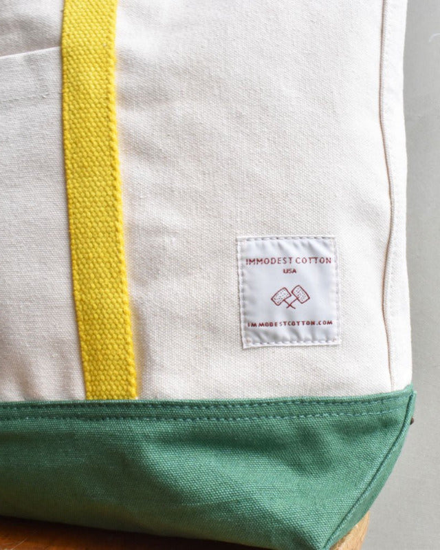 【バーンストア】IMMODEST COTTON / Small Zipper Tote