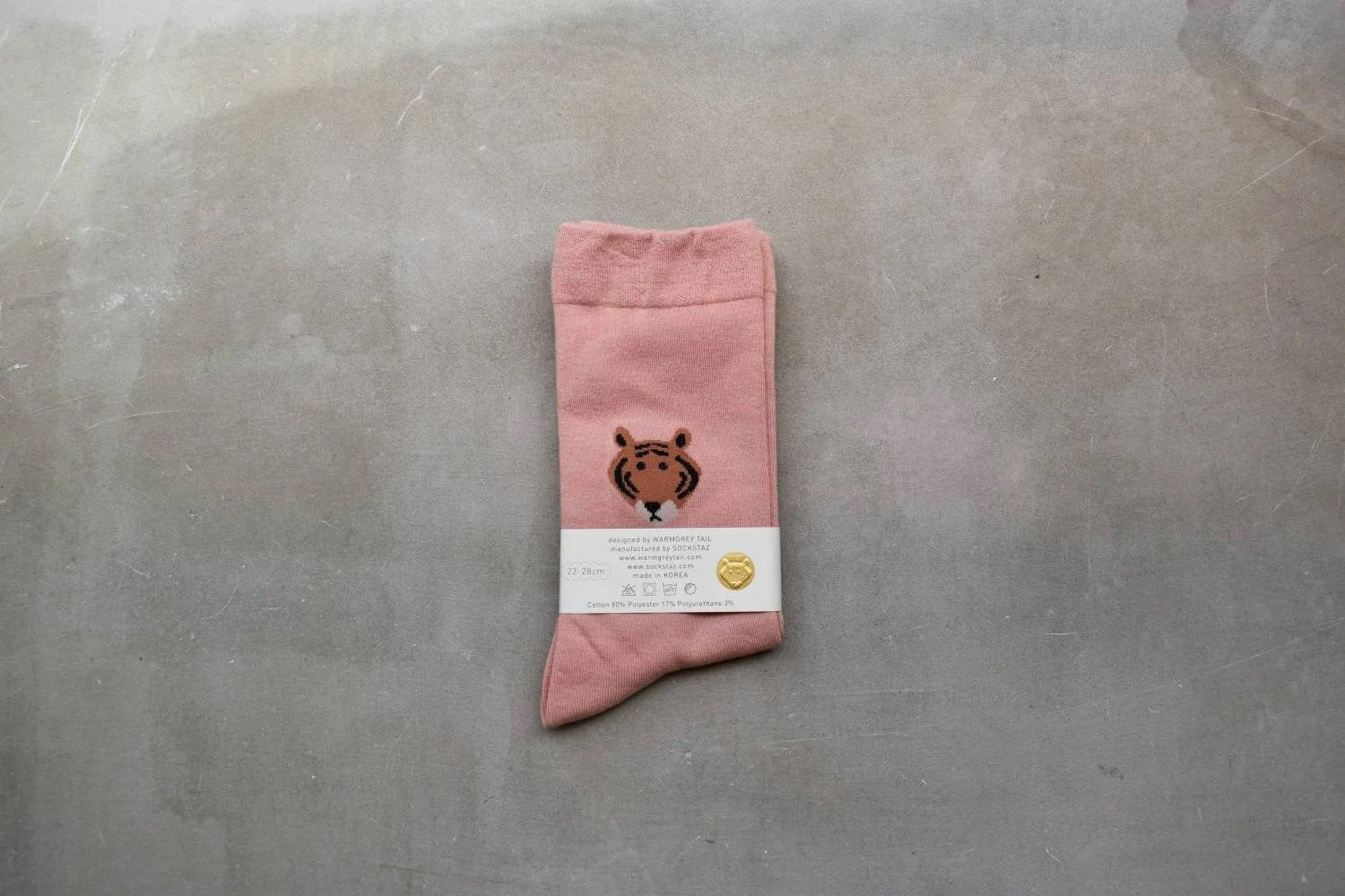 【バーンストア】WARMGREY TAIL / MEET TIGER SOCKS