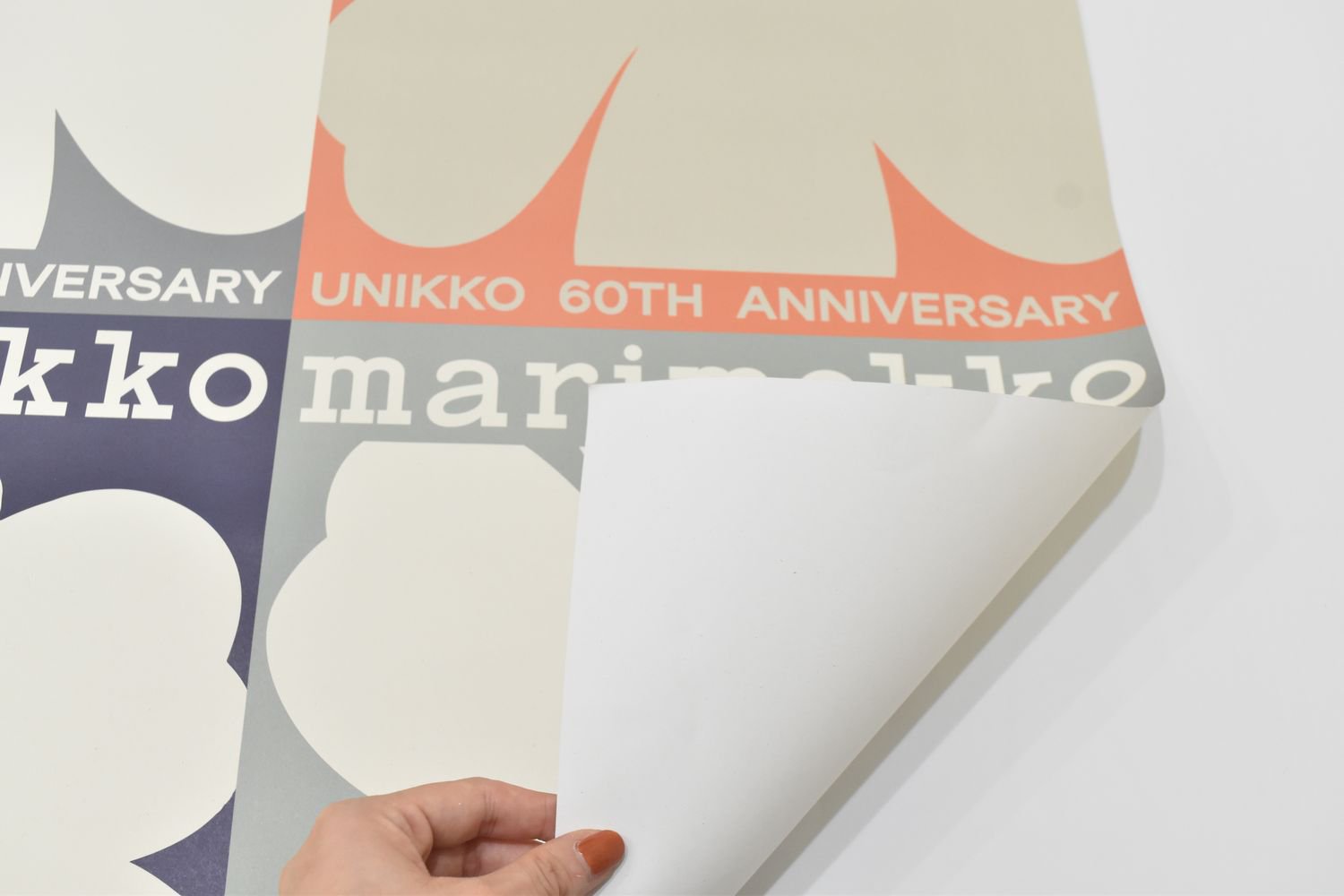 【マリメッコ】  Unikko 60th Anniversary Poster 70X100cm