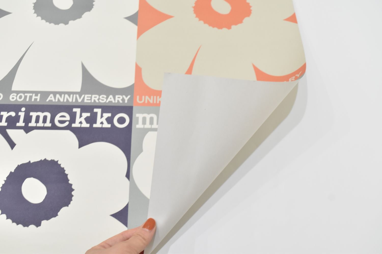 【マリメッコ】  Unikko 60th Anniversary Poster 50X70cm