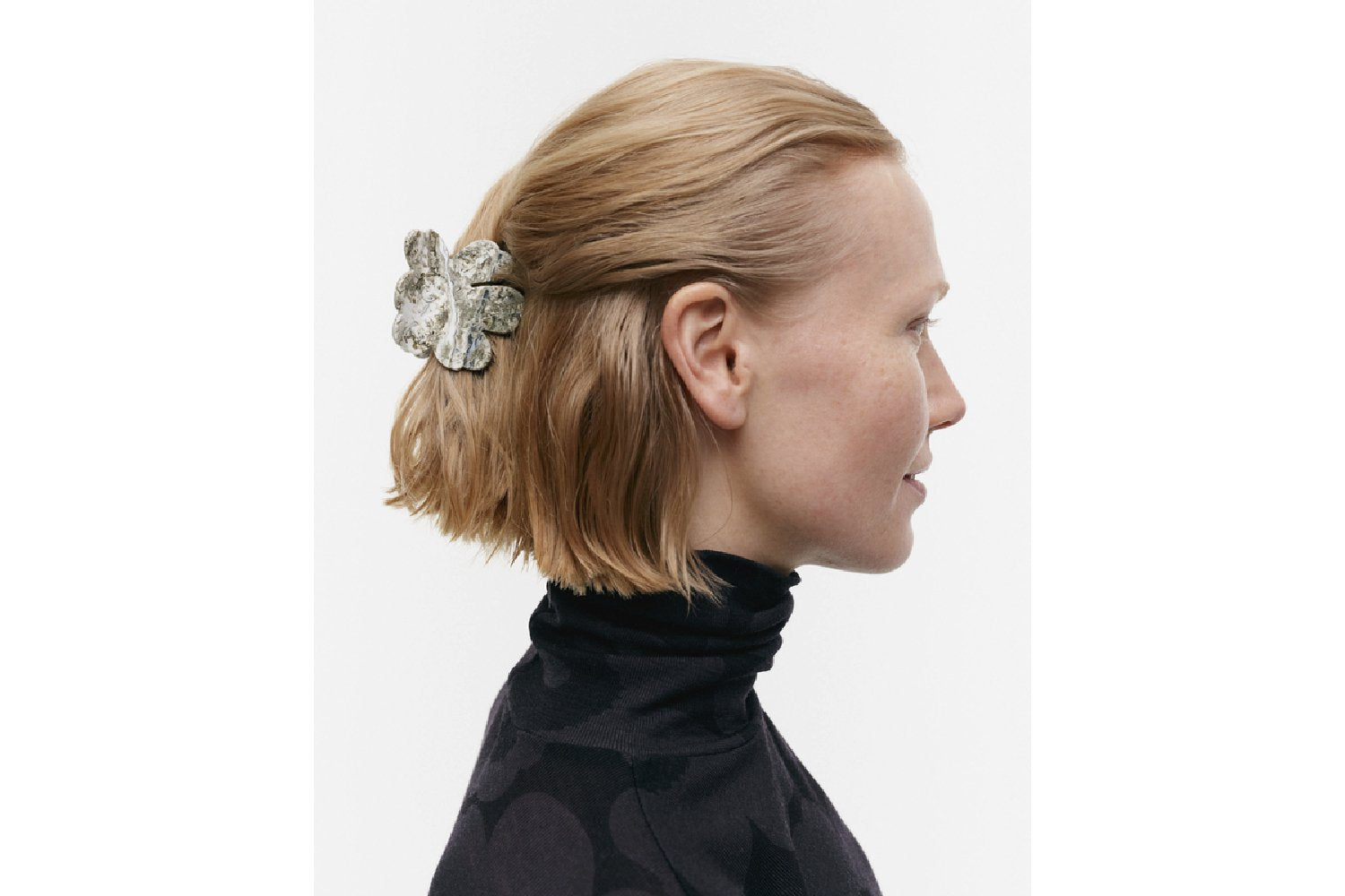 【マリメッコ】Unikko Hair Clip Small ヘアークリップ