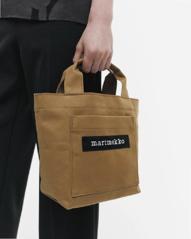 【マリメッコ】日本限定 Lunchbag Solid トートバッグ　52249693573