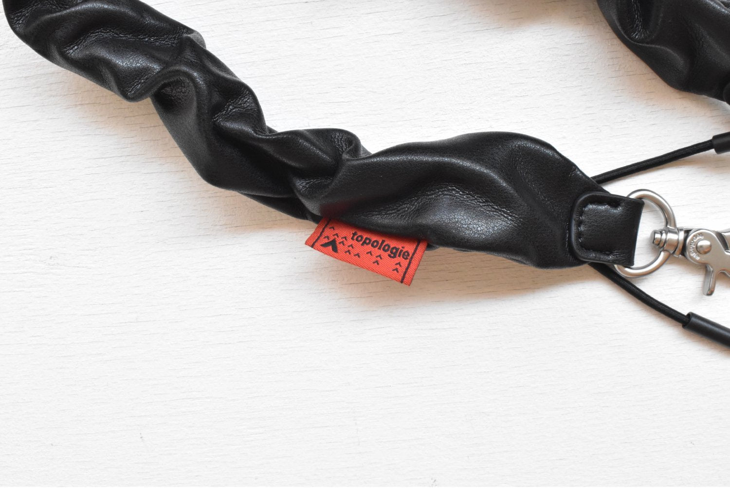 topologie / Bungee Wrist Strap 【ストラップ単体】(Black/SyntheticLeather)