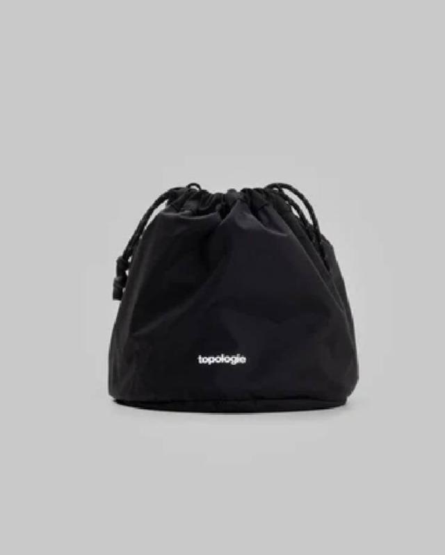 topologie / Reversible Bucket 【バッグ単体】(Black/TechSateen)