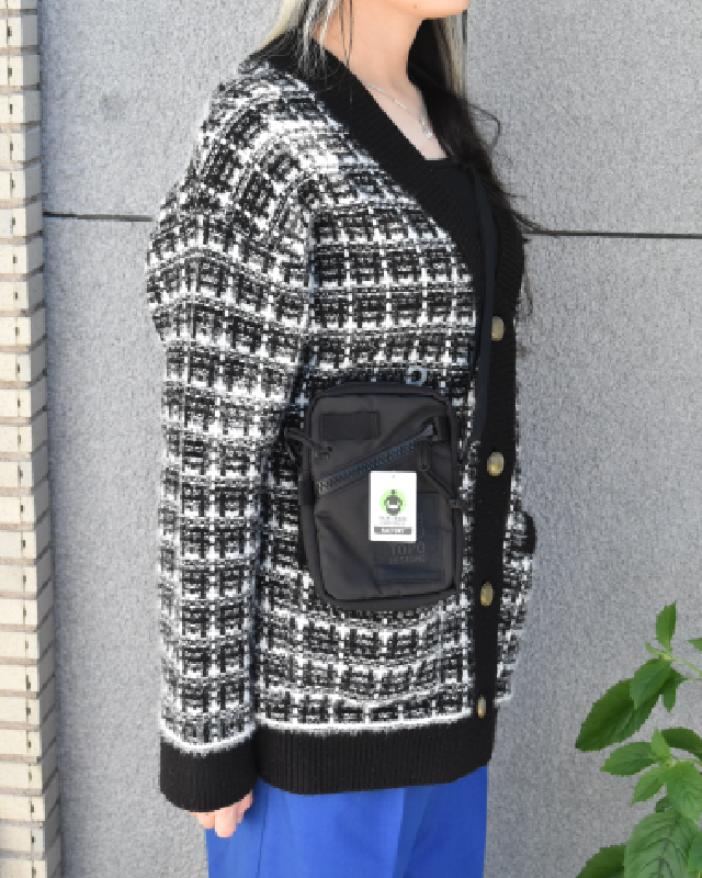 TOPO DESIGNS (トポデザイン）/ MINI SHOULDER BAG ‐ Black/Black 【バーンストア】