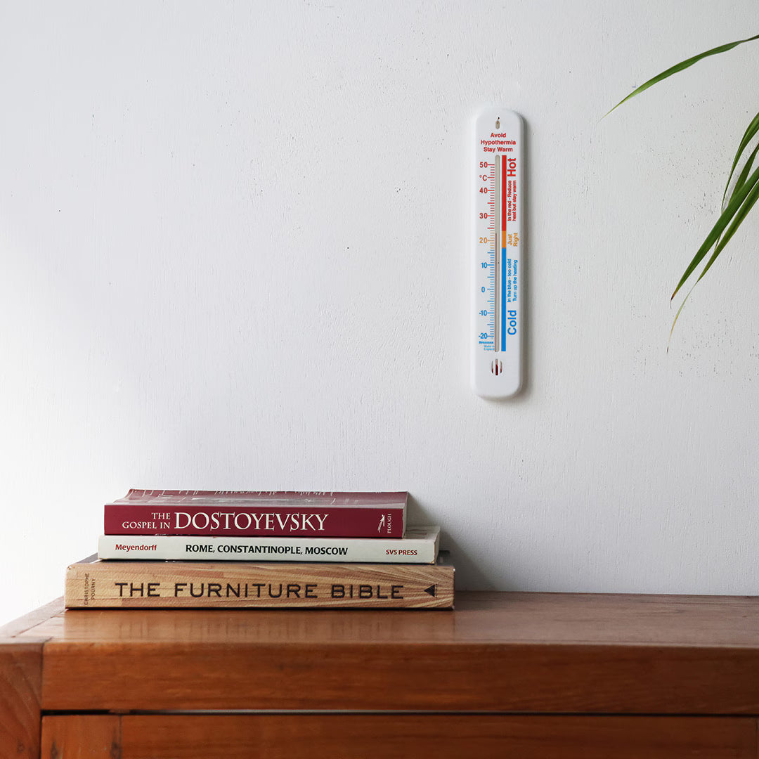 Brannan（ブラナン）/ Plastic Wall Thermometer 215mm Comfort プラスチック ウォール サーモメーター 215mm  | 英国品質の温度計 【サラダボゥル】