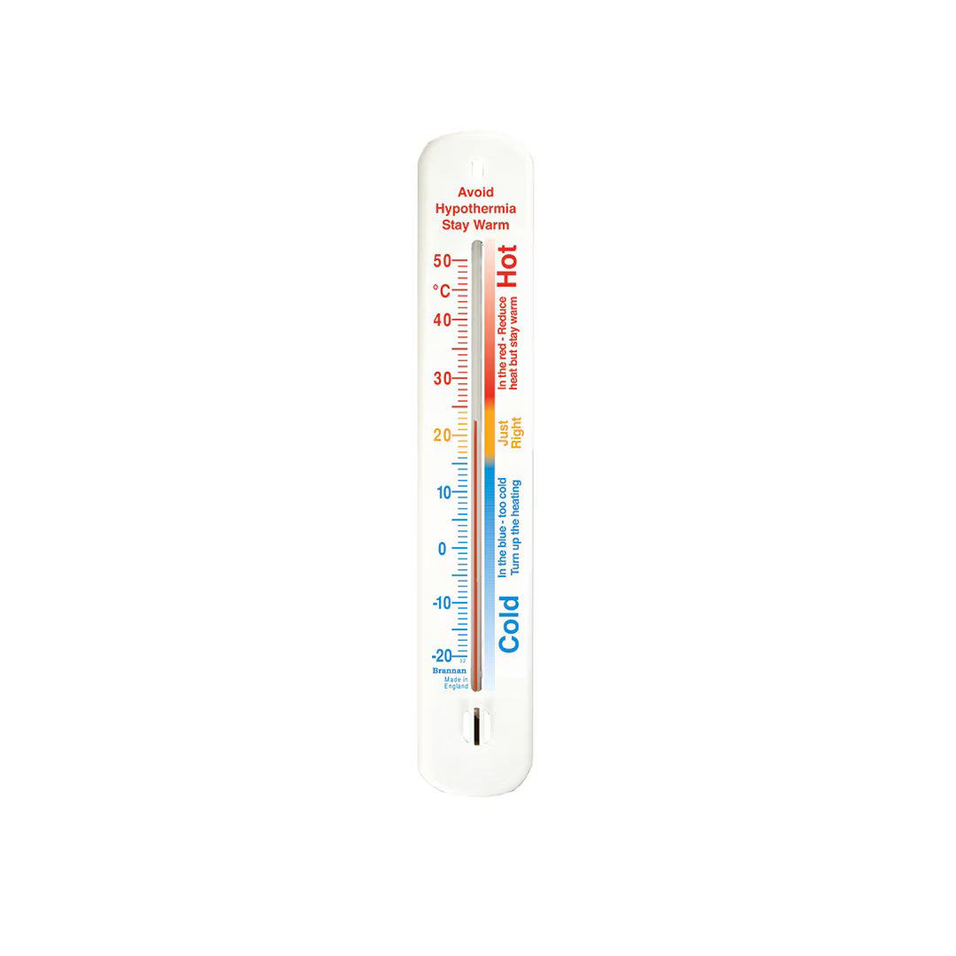 Brannan（ブラナン）/ Plastic Wall Thermometer 215mm Comfort プラスチック ウォール サーモメーター 215mm  | 英国品質の温度計 【サラダボゥル】