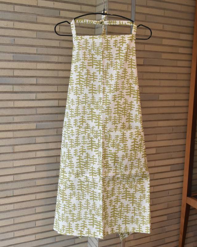 WARMGREY TAIL(ウォームグレーテール）/ TREE＆TREE APRON SOFT GREEN【バーンストア】