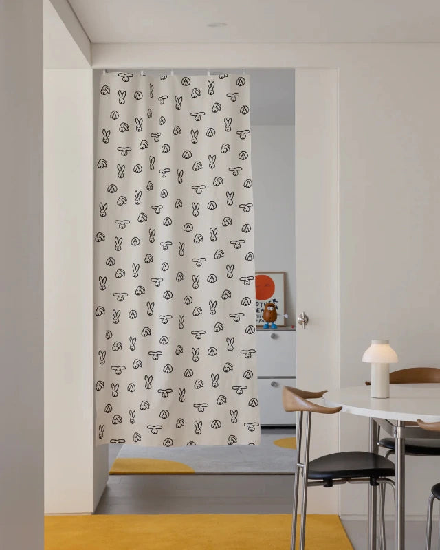WARMGREY TAIL(ウォームグレーテール）/ BUNNY BUNNY DOOR CURTAIN【バーンストア】
